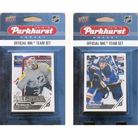 WILLIAMS & SON SAW & SUPPLY C&I Collectables 18BLUESTS NHL St. Louis Blues 2018-19 Parkhurst Team Set & an All-star set 18BLUESTS